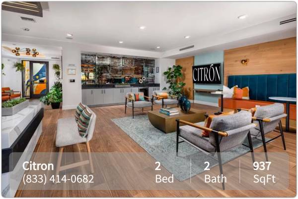 Amazing views and serene living can be yours! 2 Bd, 2 Ba, 937 SqFt! 1