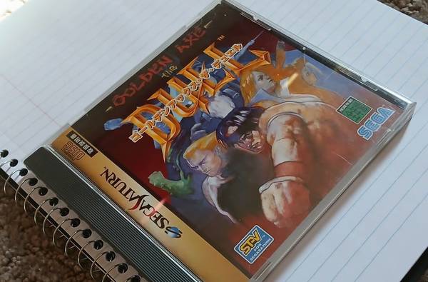For Sale : VINTAGE SEGA SATURN - GOLDEN AXE - GAME VIDEO 1