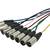 Monoprice 1 Meter (3ft) 8-Channel 1/4inch TRS Male to XLR Male 3 thumbnail