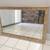 Large Custom Beveled Mirror w/ Elegant Wood Carving Details 2 thumbnail