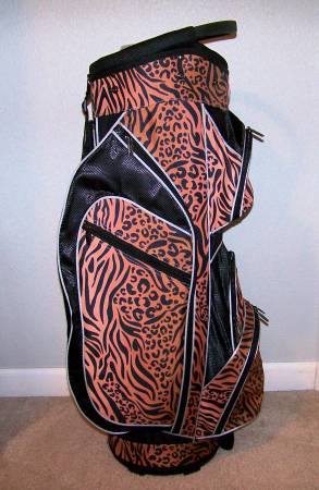 TABOO FASHIONS WOMEN’S WILDCAT GOLF CART BAG - $70 (RENTON, WA)63438262771073122