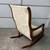 Antique Upholstered Rocking Chair 8 thumbnail