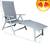Outdoor Aluminum Adjustable Chaise Lounges 9 thumbnail