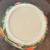 Claire Burke ceramic bowl peaches & leaves 6” x 3.5” 4 thumbnail