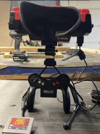 Virtual boy console and game 1