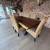 Live edge solid wood table and 6 Z Gallerie chairs 1 thumbnail