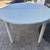 Large Round White Table Solid Wood 5 thumbnail