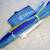 New AMMSUN Multicolor BLUE 7.5FT Tilt Beach UMBRELLA Heavy Duty ANCHOR 2 thumbnail