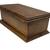 Mid century Walnut hardwood lidded jewelry box 5 thumbnail