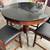 Granite high top dining / pub table and 4 chairs 2 thumbnail