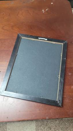 Saxophone player picture in frame - $20 (Renton)63471342348033121