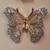 Nolan Miller Glamour Collection BUTTERFLY Brooch 2 thumbnail