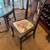 Like New Crate and Barrel Dining Table - Brass Base/Glass Top + Chairs 5 thumbnail