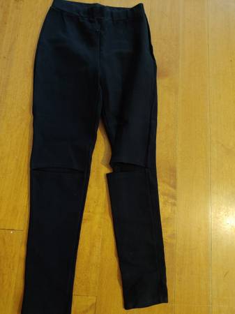 Black Leggings - size small 1