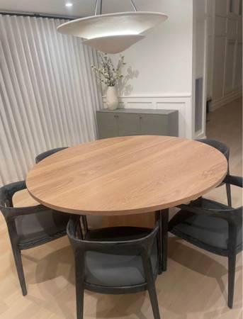 66 inch custom oak dining table top only 1