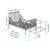 IKEA MINNEN Adjustable Toddler to Twin Bedframe 6 thumbnail