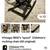 Vintage spool childs/nursing rocking chair 9 thumbnail