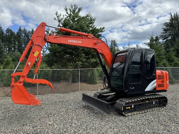 Hitachi ZX60 Excavator - Enclosed Cab 14K LB - Thumb - heavy