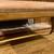 KREISS Collection Leather Long Bench Settee Brass Nailhead Accents 8 thumbnail