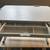 Standing Desk Converter with hydraulic lift, drawer, steel frame 3 thumbnail