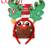 Lot 10 Green Glitter Reindeer Headband 1 thumbnail