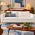 Natuzzi White Italian Leather Sofa — $995 1 thumbnail
