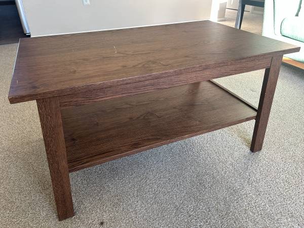 2 Shelf Coffee Table 1