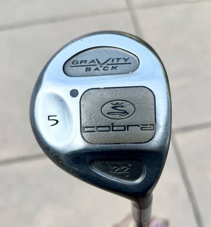 King Cobra Gravity Back 22* RH 5-Wood Apache SL 59 Lite Graphite Shaft 1