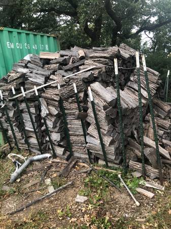 White oak split and dried 1