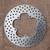 Harley Drilled Front Brake Disc Clover Leaf Style 11-1/2" 1 thumbnail