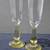 10" Clear Lead Crystal Decanter w Stopper and 2 goblets Cristal France 7 thumbnail