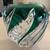 Val St. Lambert Green Flashed Crystal Vase 2 thumbnail