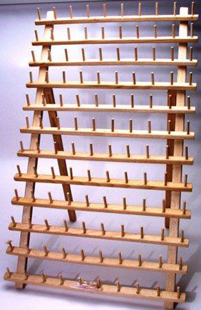 Wooden Thread Stand 120 Spools 1