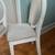 2 White padded chairs 2 thumbnail