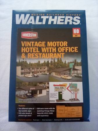 HO Scale Walther's Building Collection 1