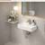 4.2 in. H Ceramic Rectangle Wall Mount Bathroom Sink with Single Faucet Hole Whi 9 thumbnail