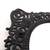 Vintage Wall Mirror with Ornate Black Cast Iron Frame 3 thumbnail