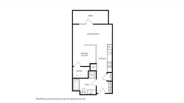 Effortless Commute! Impeccable Studio/1 BA Near Dining & Shopping 1