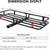 NEW HITCH MOUNT CARGO CARRIER BASKET NEW IN THE BOX 3 thumbnail