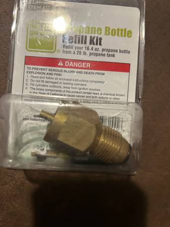 Kit for propane bottles 1