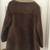 Vintage Women's Genuine Sheepskin Shearling Suede Leather Coat Size S 2 thumbnail