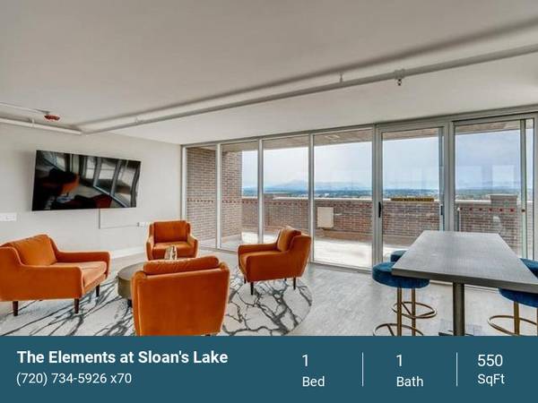 $1,342 / 1br - 550ft2 - Community kitchenette with coffee service and refrigerator, Tour Today (Sloan's Lake)63973359870979120