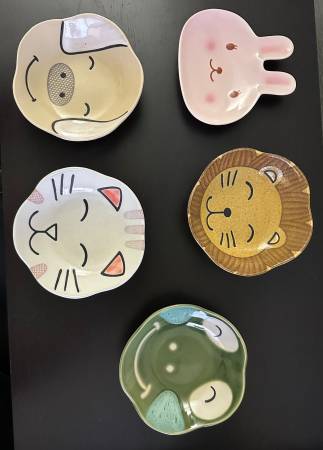 Animal Face Bowls 1