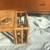 Vintage BoHo burned bamboo + wicker lap / bed tray A107 4 thumbnail