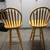 Hardwood swivel counter or bar stools in excellent condition 5 thumbnail