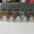 12 DAYS OF CHRISTMAS SET OF VINTAGE DRINKING GLASSES 24 thumbnail