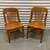 Pair of vintage Banker Office chairs 1 thumbnail