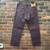 LEVIS 501 White Oak Cone Denim colored purple 100% cotton (34 X 29.5) -12.5 rise 2 thumbnail
