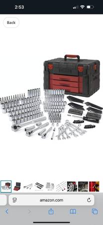 Work Pro 320 piece mechanics tool kit 1