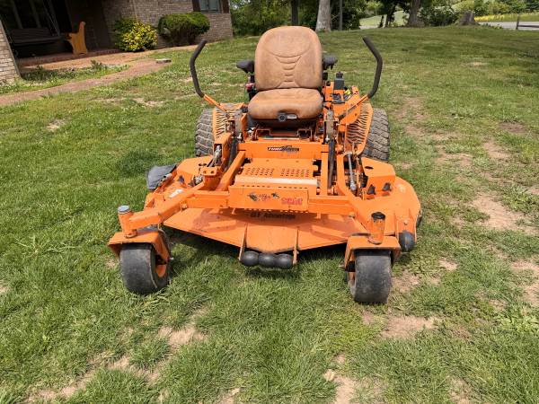 Scag Turff Tiger 61” cut 27hp Kawasaki commercial grade zero turn mower (850 h 1